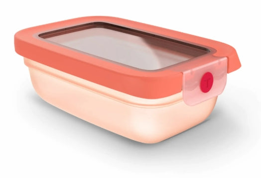 FOOD BOX 1.5L ONECLICK ORANGE