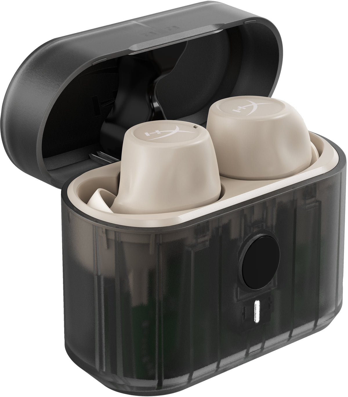 HyperX Cirro Buds Pro Tan, Écouteurs True Wireless avec ANC Hybride, Bluetooth 5.2, IPX4