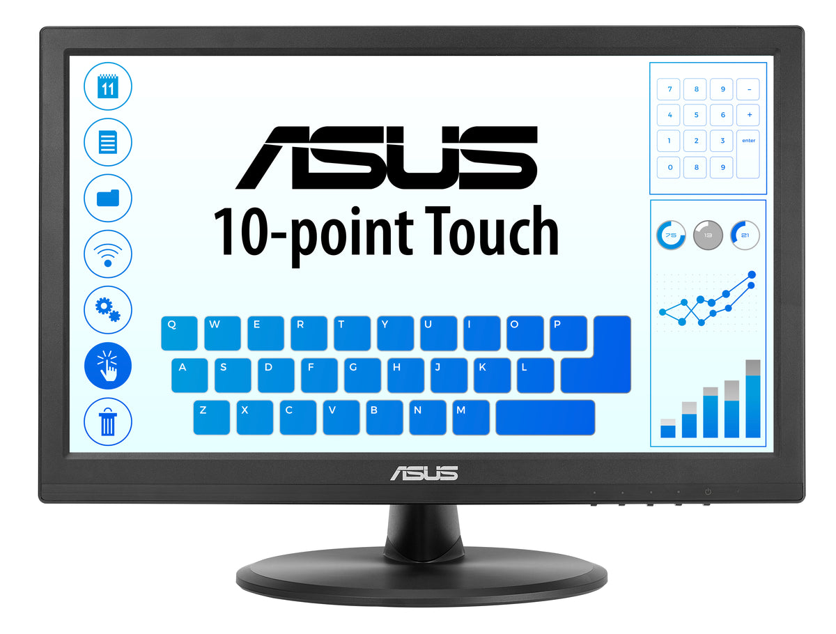 ASUS Touch VT169HE Écran Tactile 15.6" Full HD LED 1920 x 1080 pixels Noir
