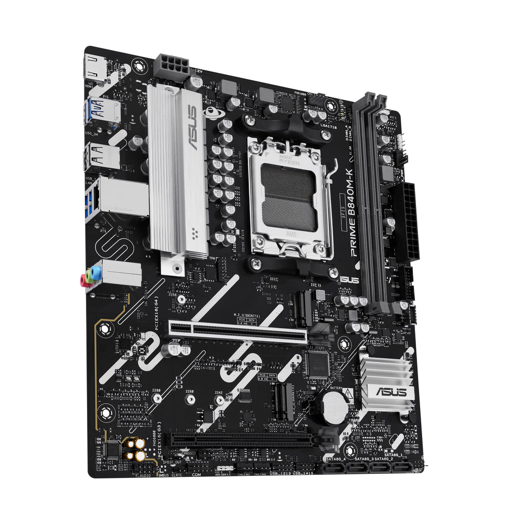 ASUS PRIME B840M-K AMD B840 Emplacement AM5 micro ATX - vue 4