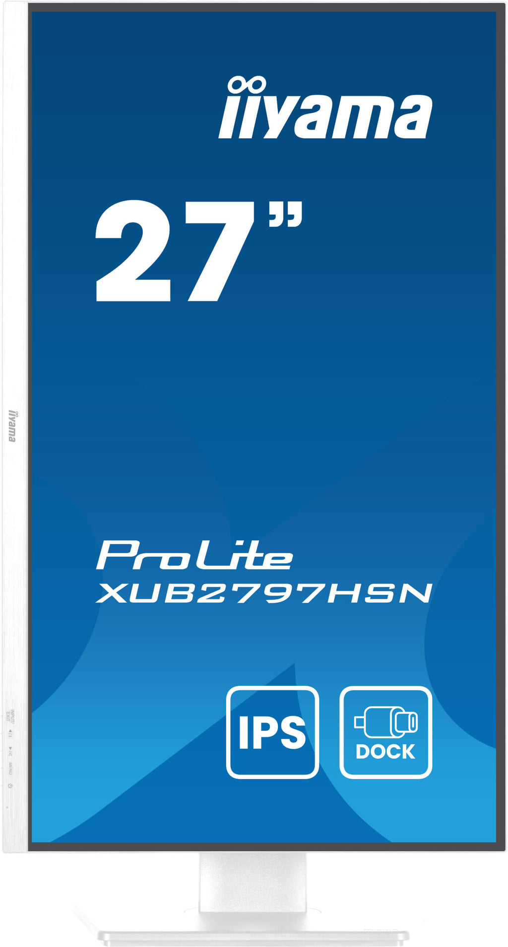 iiyama ProLite XUB2797HSN-W2 écran plat de PC 68,6 cm (27") 1920 x 1080 pixels Full HD LED Blanc