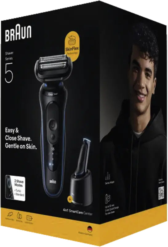 Braun Series 5 52-B7000cc Rasoir Électrique, Noir
