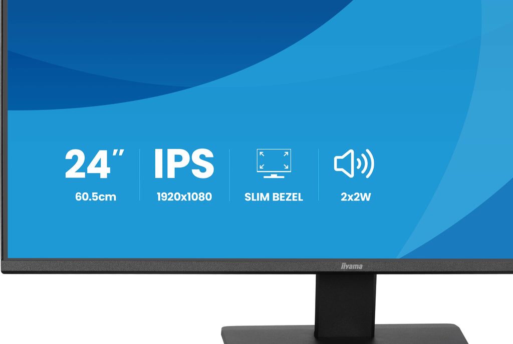 iiyama ProLite X2491HS-B1 écran plat de PC 60,5 cm (23.8") 1920 x 1080 pixels Full HD LCD Noir