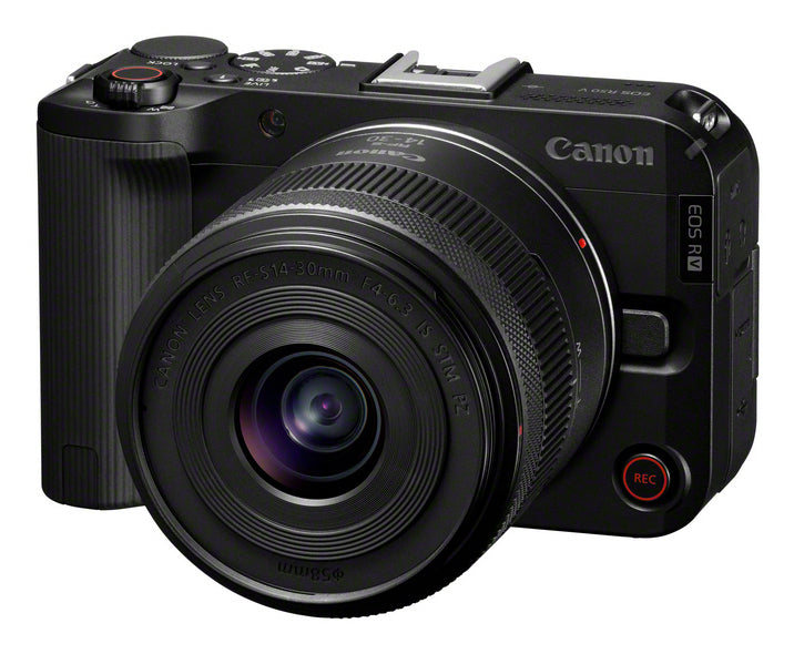 Canon EOS R50V Kit avec Objectif RF-S 14-30mm f/4-6.3 IS STM PZ, MILC 24,2 MP CMOS, Noir
