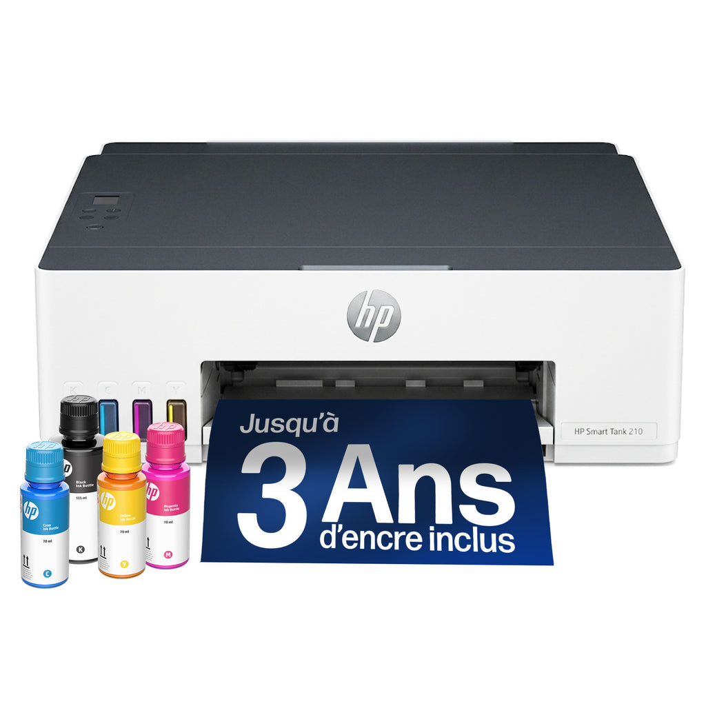 HP Smart Tank 210 Sans fil Couleur Imprimante - vue 5