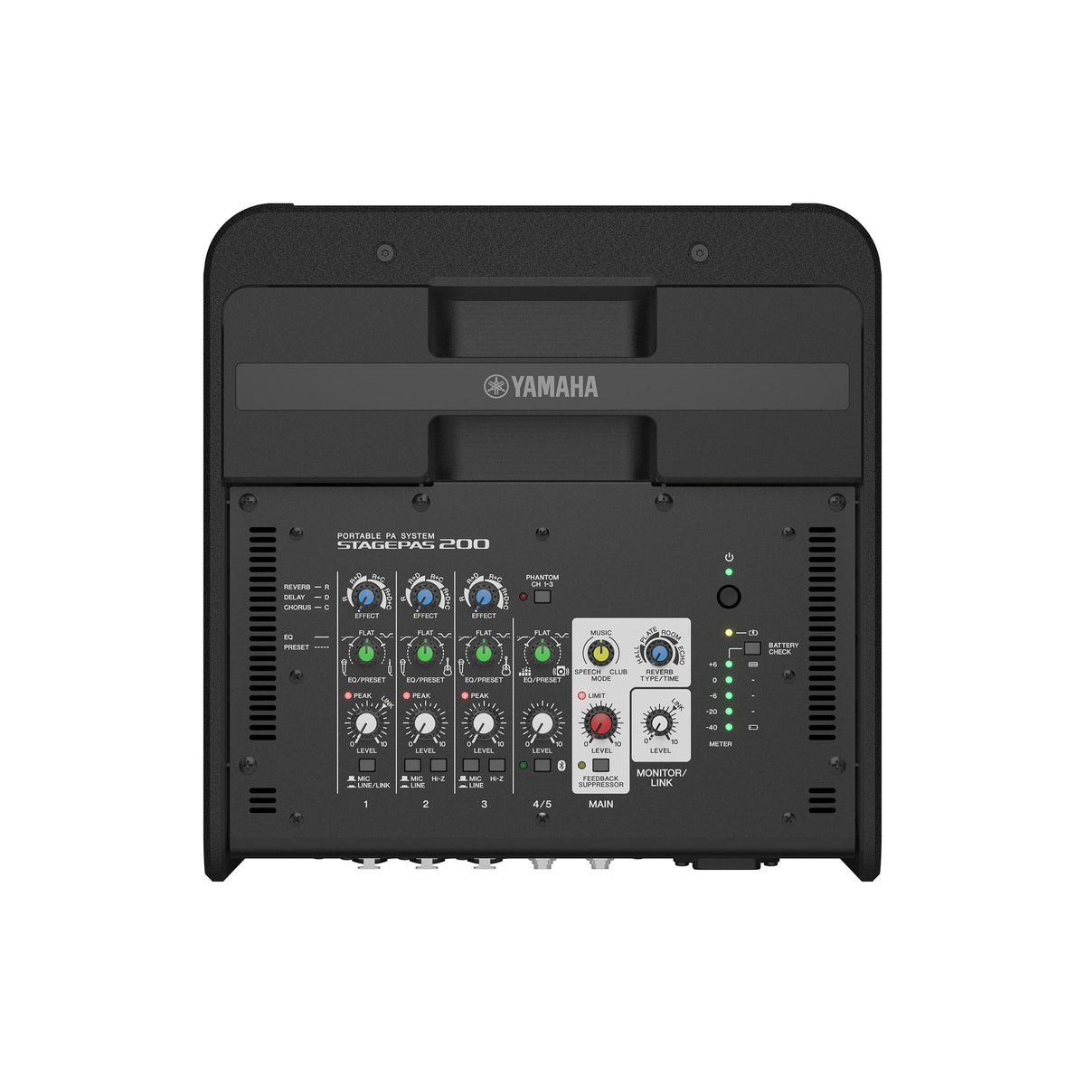 Yamaha STAGEPAS 200BTR Système d'adresse publique autoportant 180 W Noir