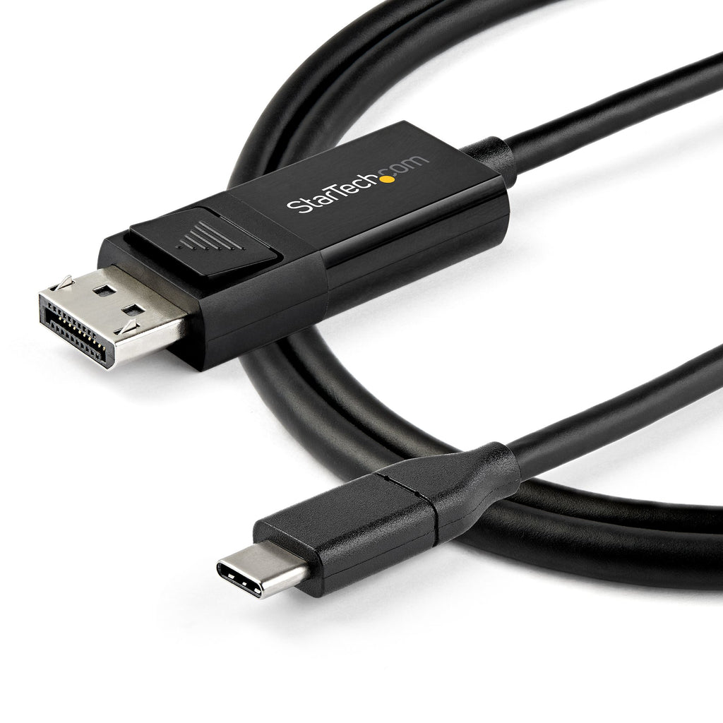 StarTech.com Câble Adaptateur USB-C vers DisplayPort 1.4 8K 60Hz/4K - Câble Vidéo Bidirectionnel DP vers USB-C ou USB-C vers DP Réversible -HBR3/HDR/DSC - Câble Moniteur USB Type-C/TB3 - vue 4