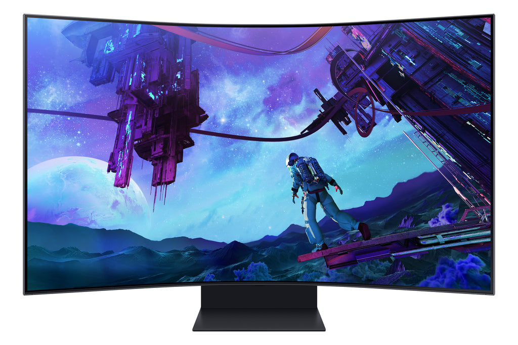 Samsung G97NC écran plat de PC 139,7 cm (55") 3840 x 2160 pixels 4K Ultra HD LED Noir