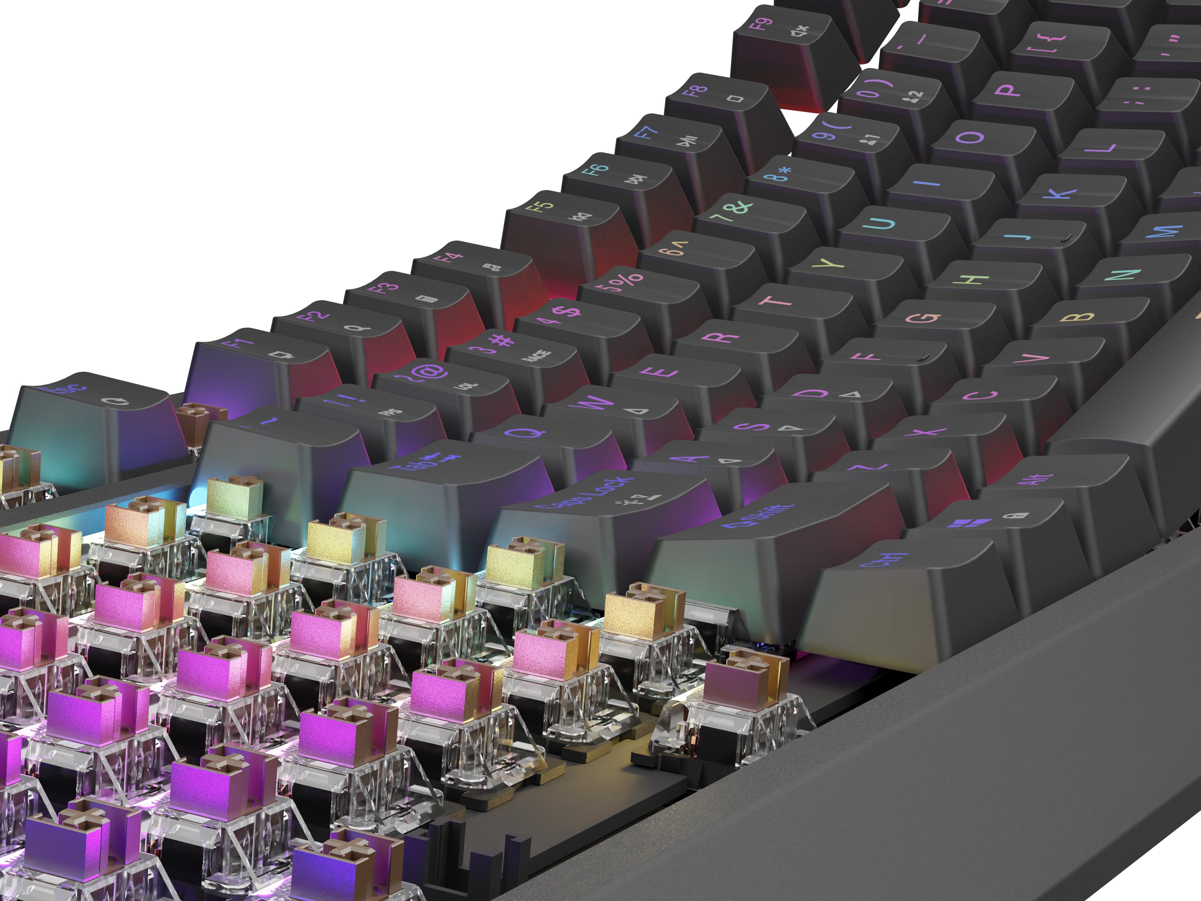 GENESIS Thor 230 TKL clavier Gaming USB QWERTY Anglais américain Noir