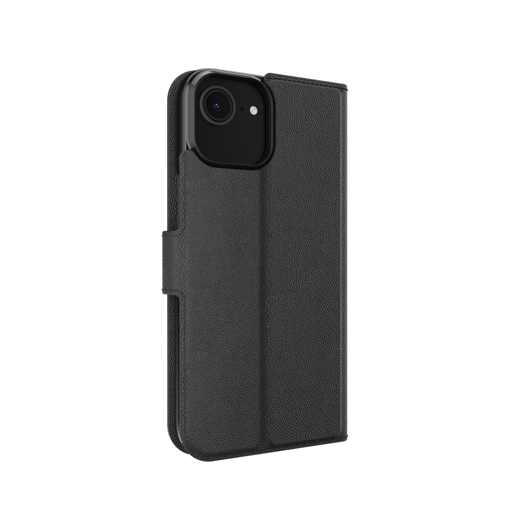 ZAGG Folio Coque de Protection pour iPhone 17e/16e/15/14/13, 6.1", Noir
