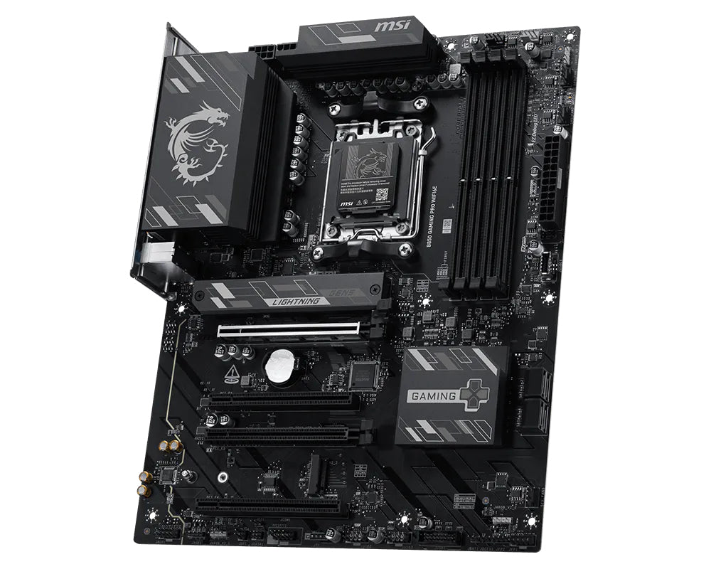 MSI B850 GAMING PRO WIFI6E Carte Mère ATX Socket AM5 AMD B850