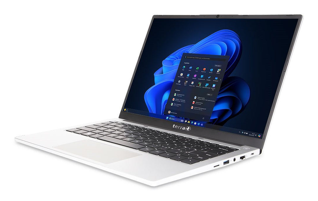 TERRA TERRA Mobile 1410R Intel® Core™ i5 i5-1334U Ordinateur portable 35,6 cm (14") WUXGA 16 Go DDR4-SDRAM 512 Go SSD Wi-Fi 6 (802.11ax) Windows 11 Pro Allemand Noir, Argent