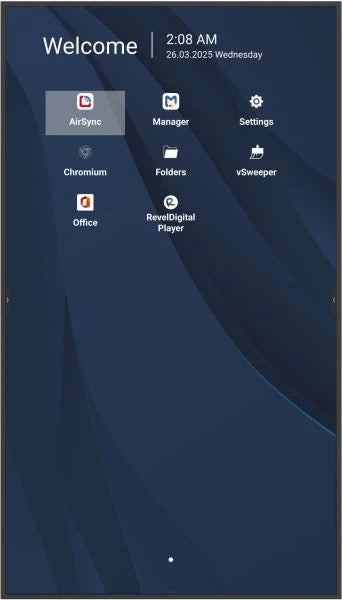 Viewsonic CDE5514-2C Écran d'Affichage Dynamique 55" 4K Ultra HD LCD Wifi Android 14 Noir