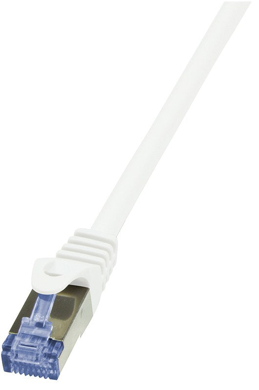 LogiLink Cat6a S/FTP, 1.5m câble de réseau Blanc 1,5 m S/FTP (S-STP)