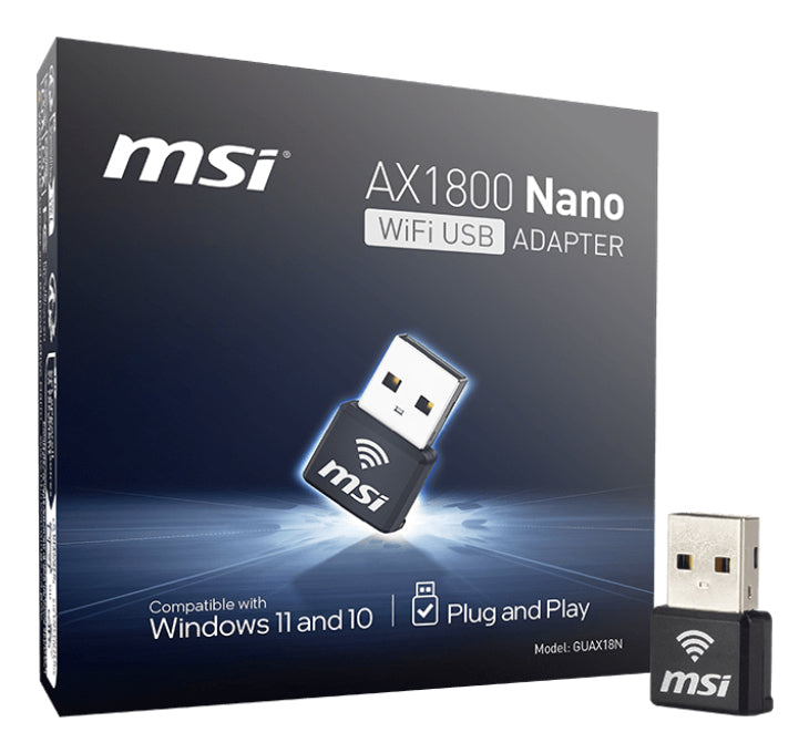 MSI Netværksadapter USB 2.0 Trådløs - vue 5
