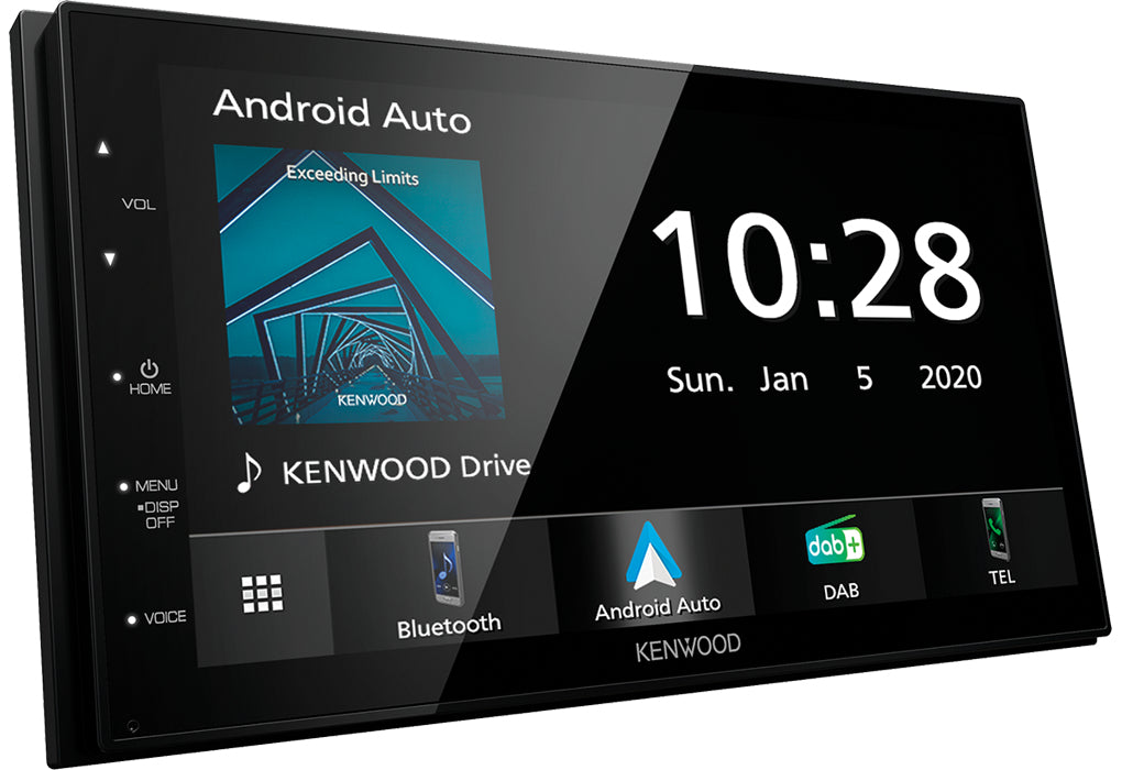 Kenwood Moniceiver DMX5020DABS Noir Bluetooth