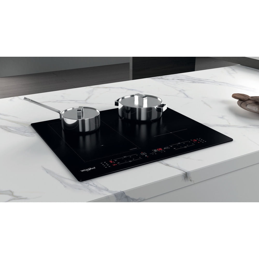 Whirlpool WL B8160 NE Noir Intégré 59 cm Plaque avec zone à induction 4 zone(s)