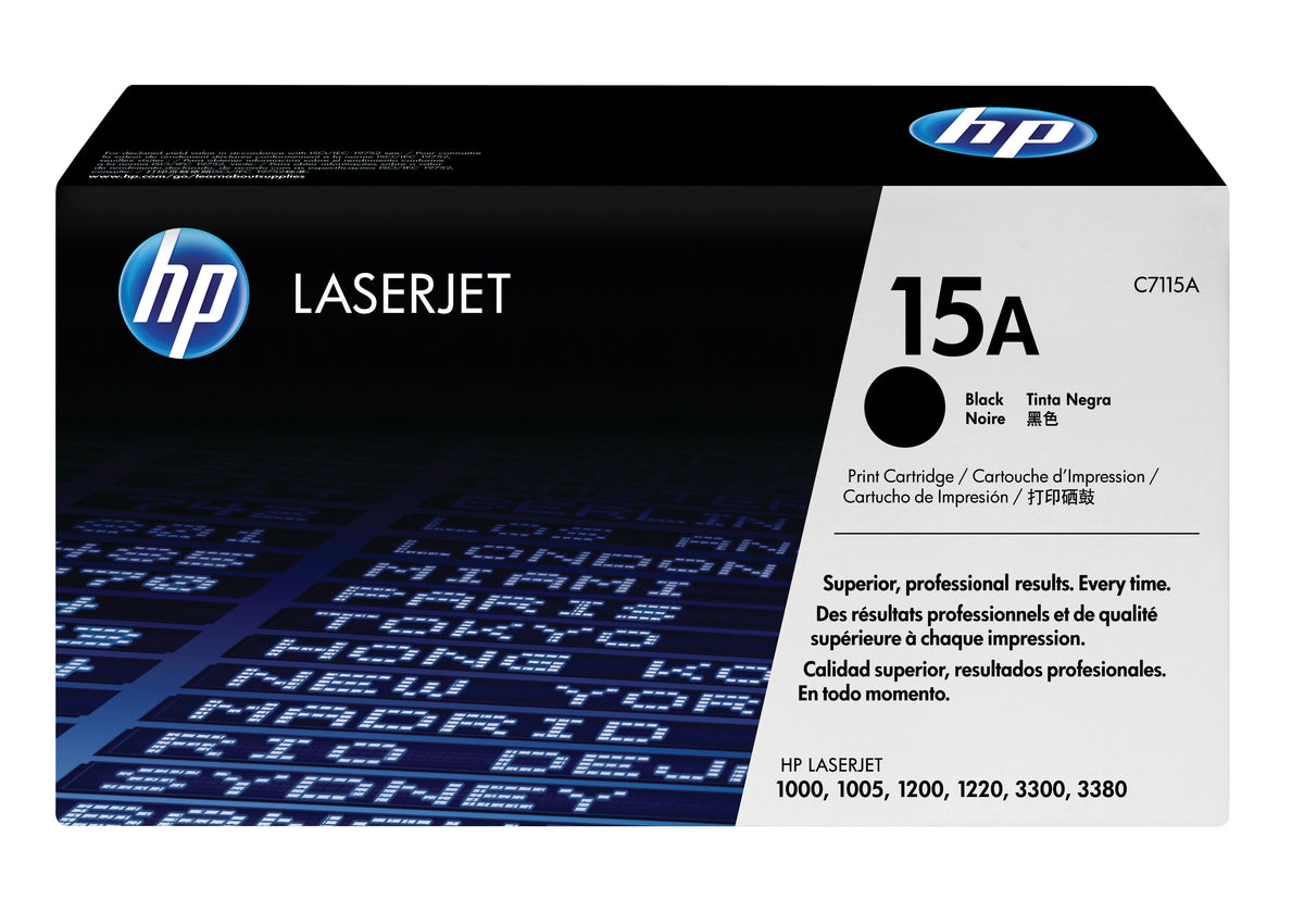 HP 15A Toner LaserJet Noir Authentique