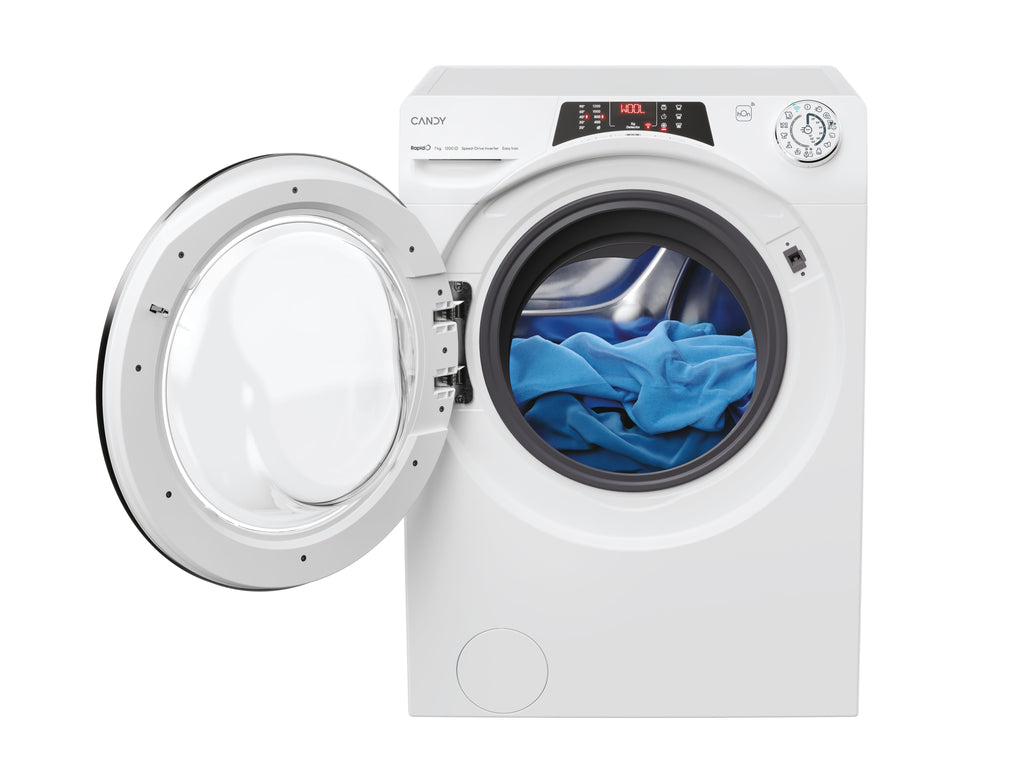 Candy RapidÓ RO41274DWMCT/1-S machine à laver Charge avant 7 kg 1200 tr/min Blanc