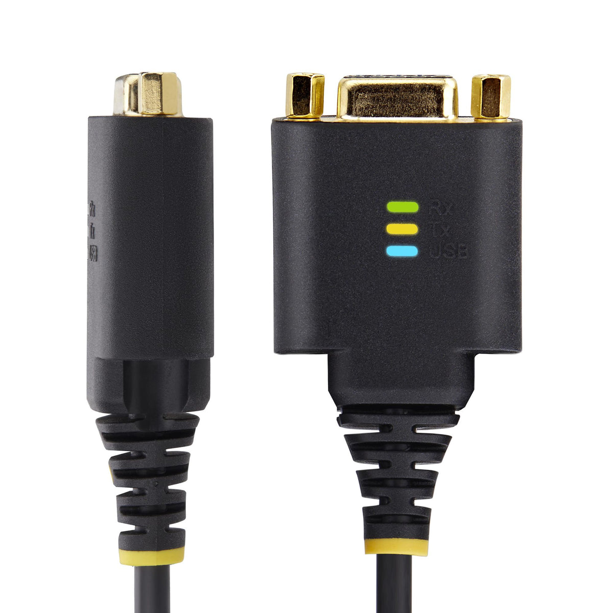 StarTech.com Câble Adaptateur USB vers Null Modem Série RS232 DB9, 30cm, FTDI, COM Retention
