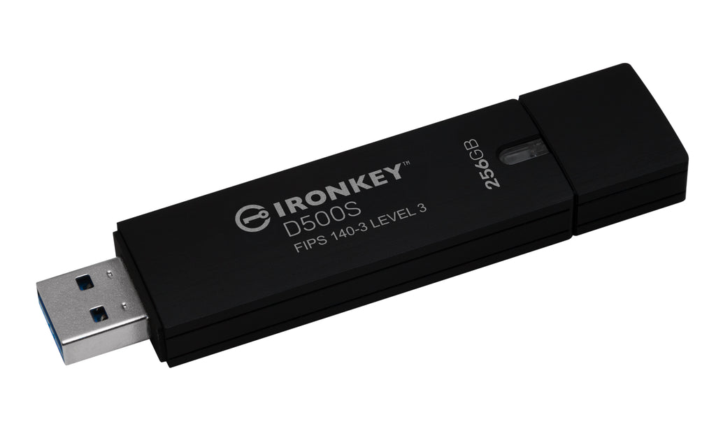 Kingston Technology IronKey 256 Go D500S FIPS 140-3 Lvl 3 AES-256