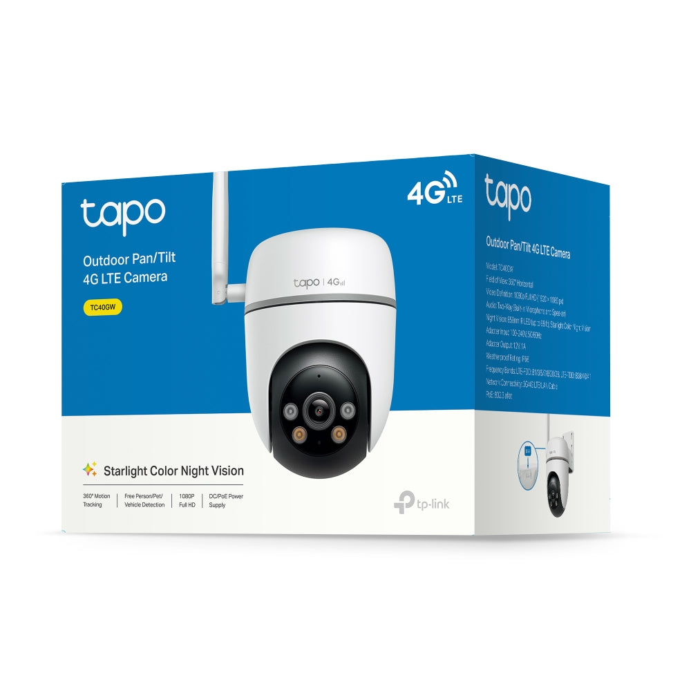 TP-Link TC40GW caméra de sécurité Tourelle Caméra de sécurité IP Extérieure 1920 x 1080 pixels Plafond/Mur/Poteau - vue 4