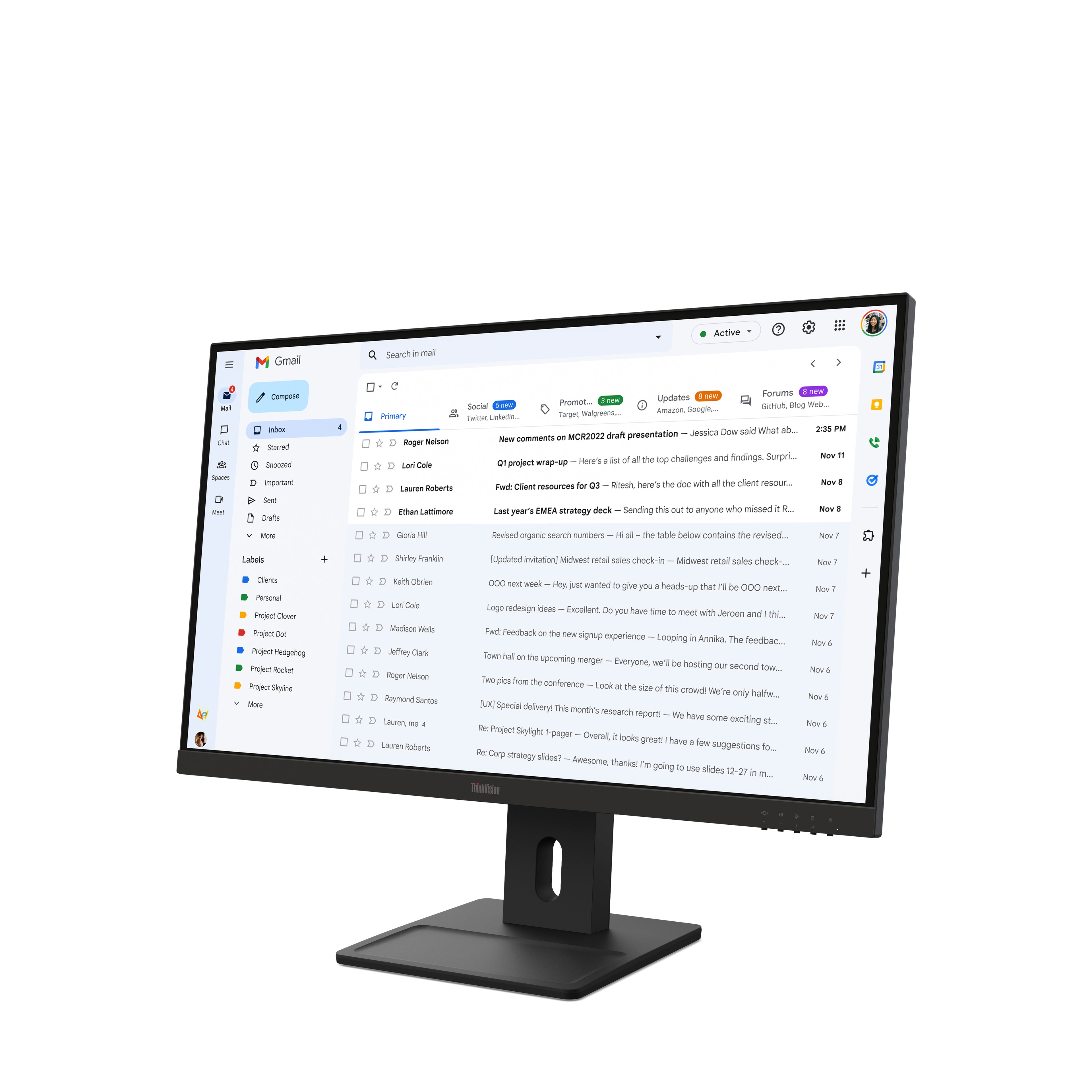 Lenovo ThinkVision E27-40 Moniteur