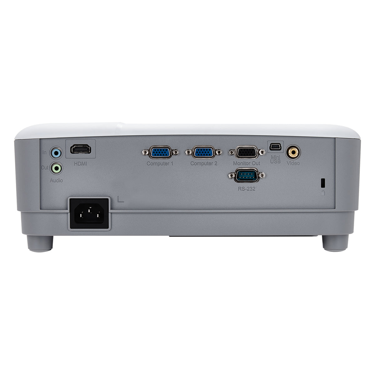 Viewsonic PA503S Vidéo-projecteur DLP SVGA 3600 ANSI Lumens Gris et Blanc