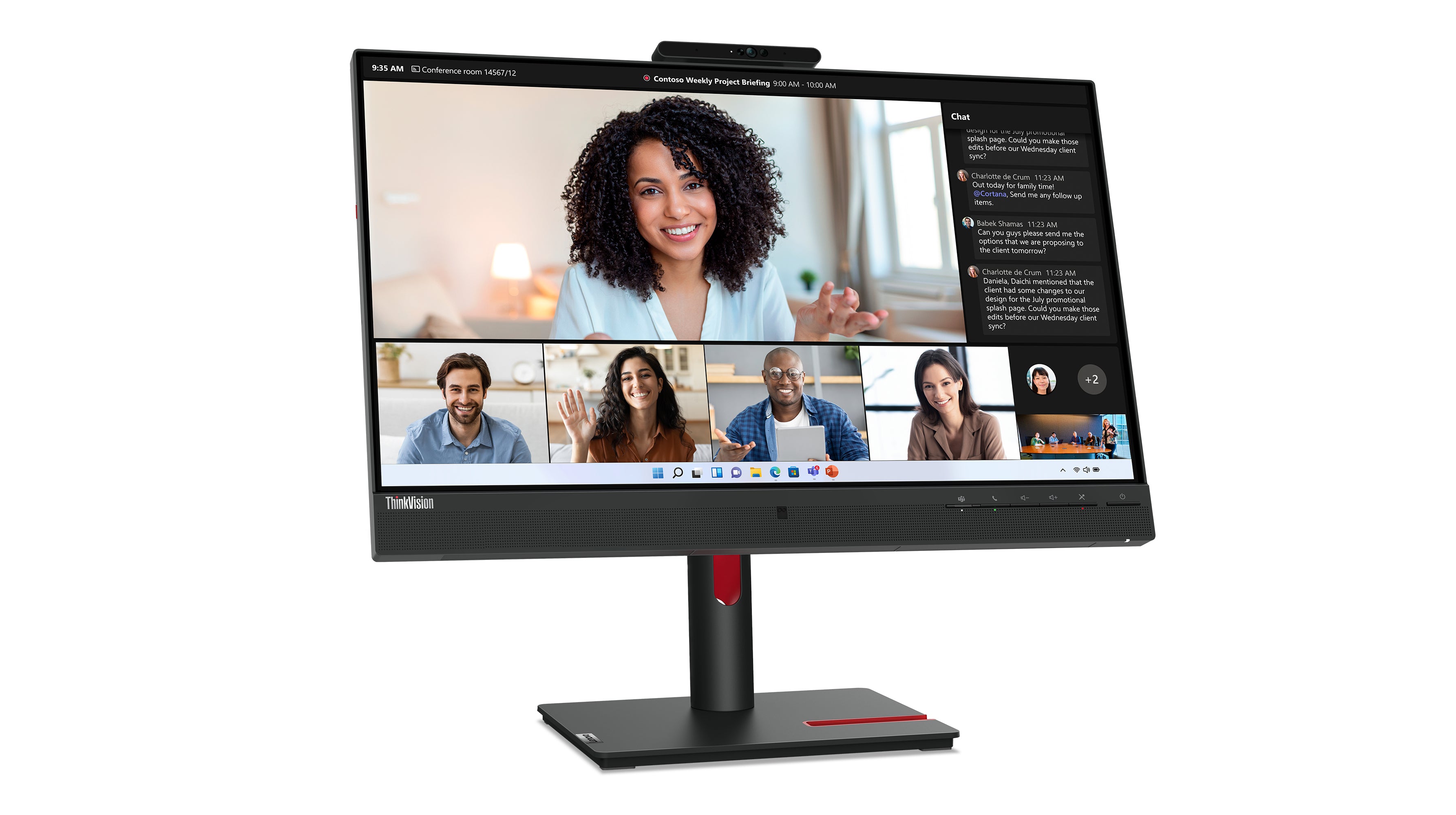 Lenovo ThinkVision T24mv-30 Moniteur