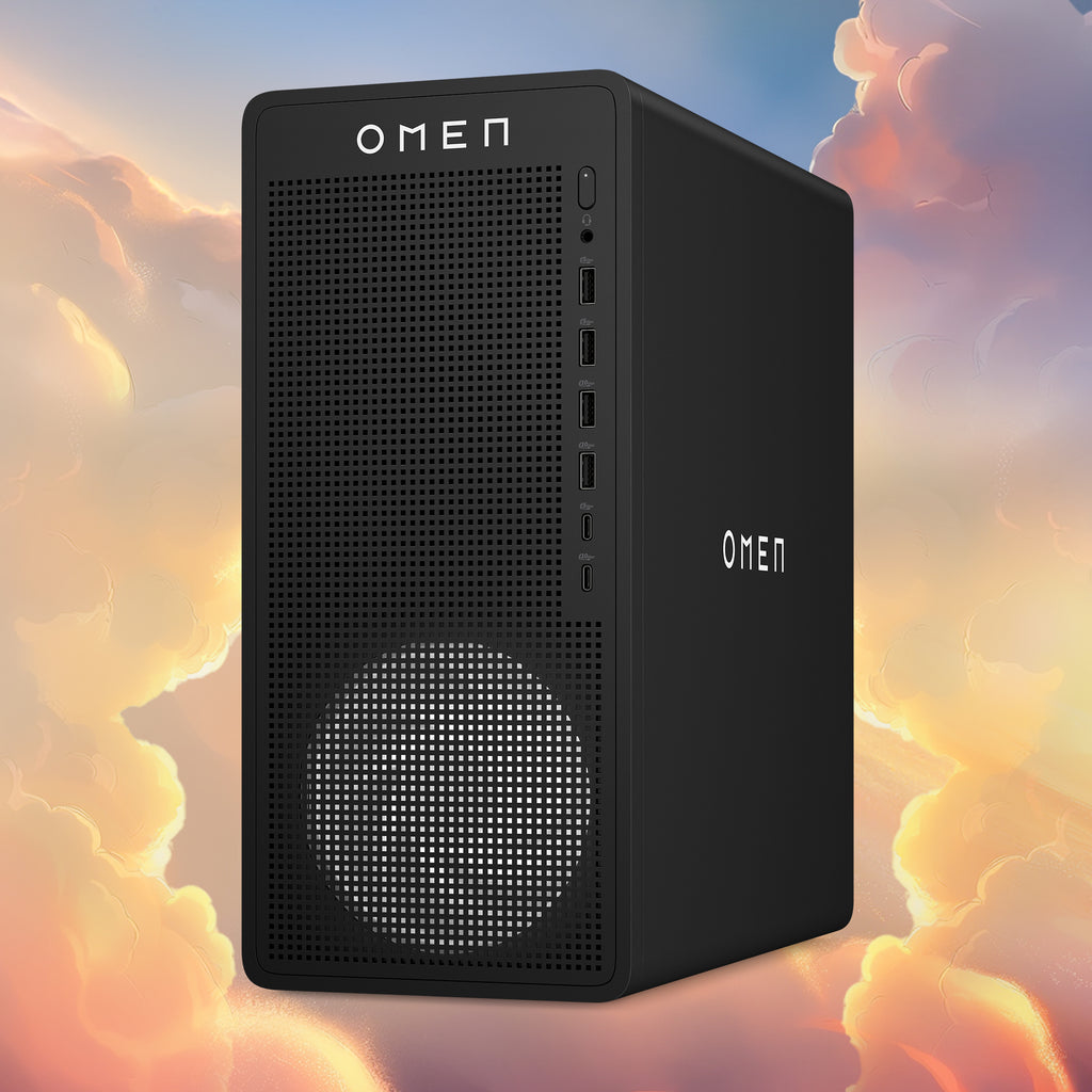 HP OMEN 16L TG03-0177ng PC de Bureau Gaming AMD Ryzen 7 8700F, 32GB RAM, 1TB SSD, NVIDIA GeForce RTX 5060 Ti 16GB, Win11