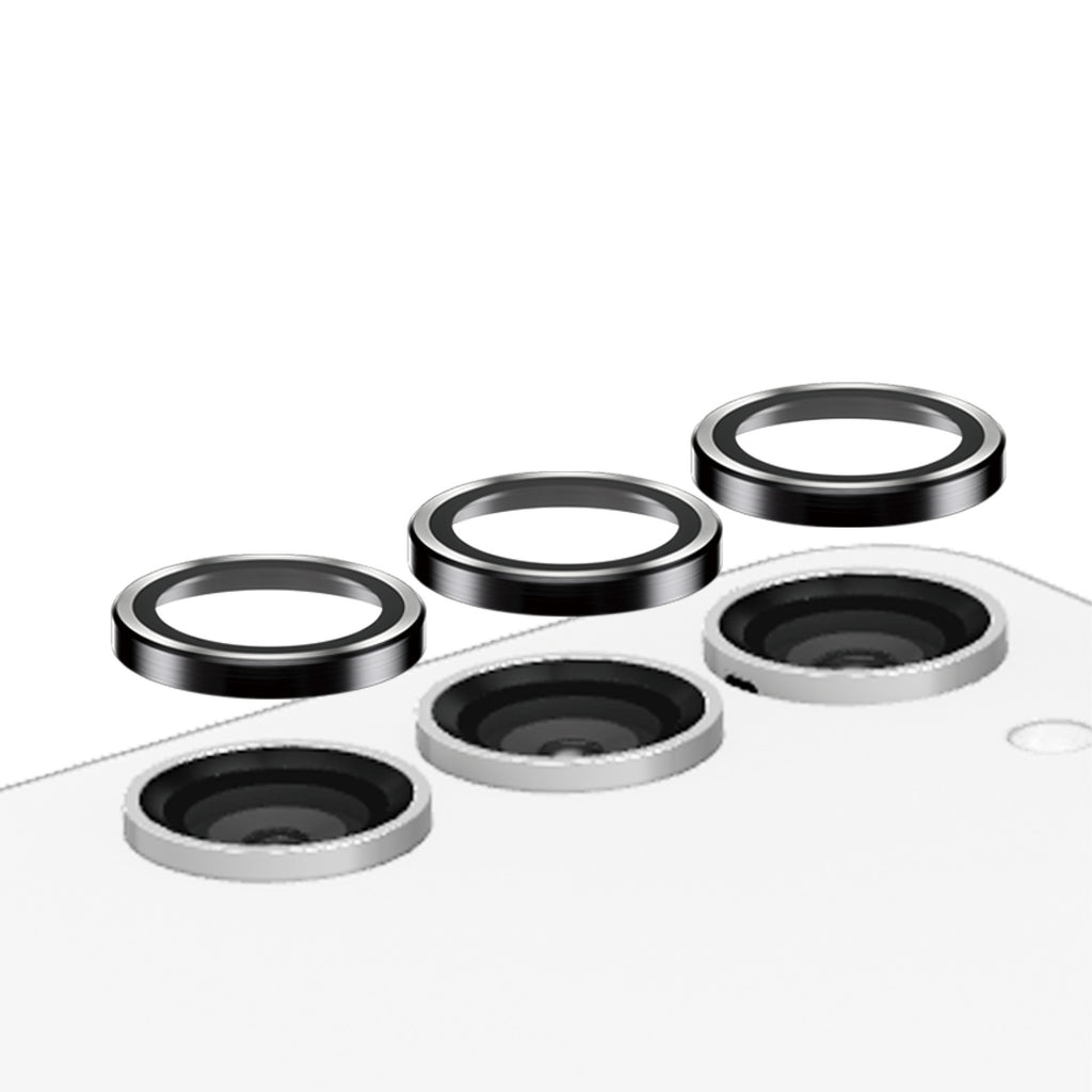 PanzerGlass ® Hoops® Camera Lens Protector Black Samsung Galaxy S23 FE Protection d'écran transparent 1 pièce(s)