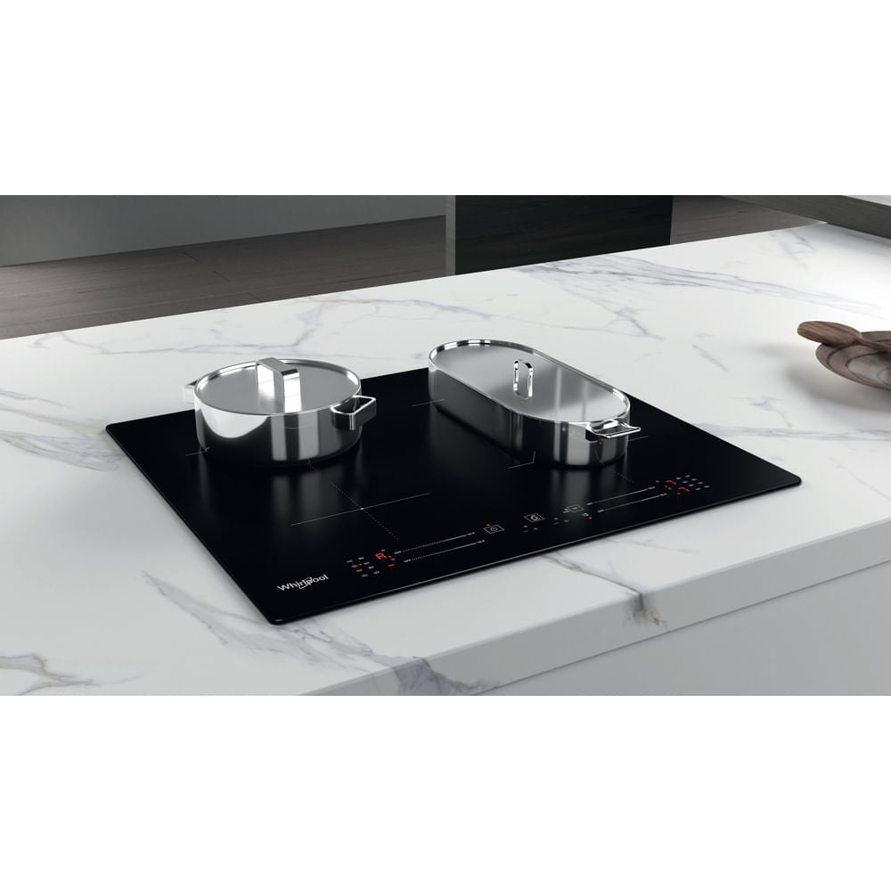 Whirlpool WB S2560 NE Noir Intégré 59 cm Plaque avec zone à induction 4 zone(s)