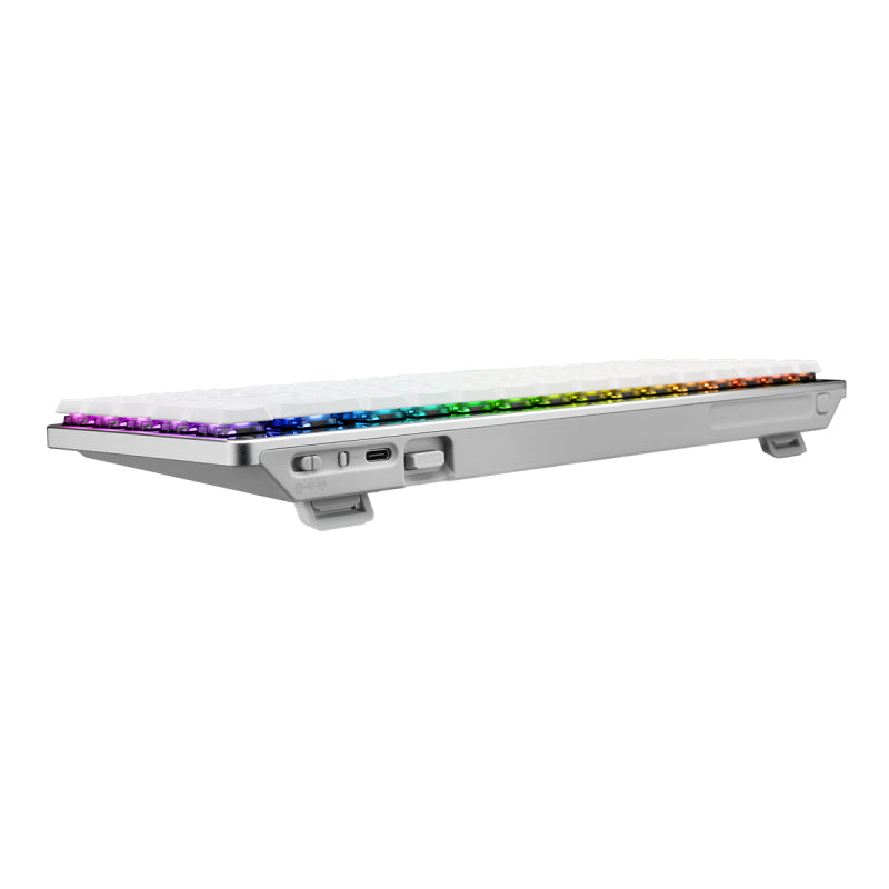 ASUS 90MP03EC-BKNA10 clavier Gaming USB + RF Wireless + Bluetooth Nordique Blanc