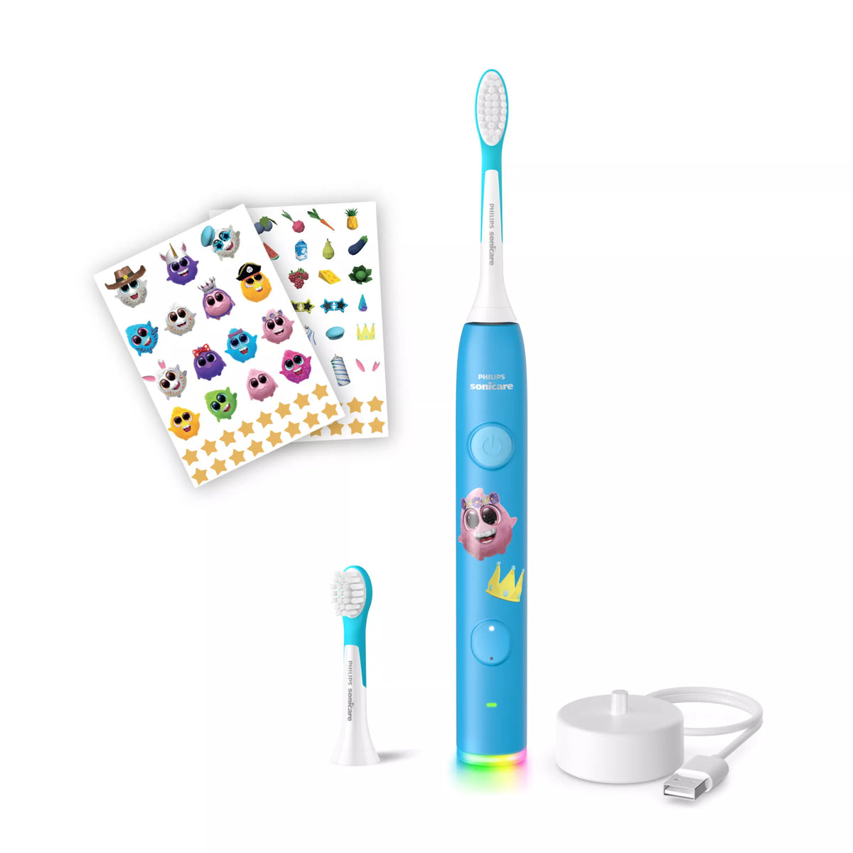 Philips For Kids Smart HX6600/12 Brosse à dents rechargeable
