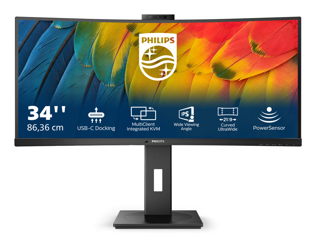Philips 5000 series 34B1U5600CH/00 écran plat de PC 86,4 cm (34") 3440 x 1440 pixels Wide Quad HD LCD Noir