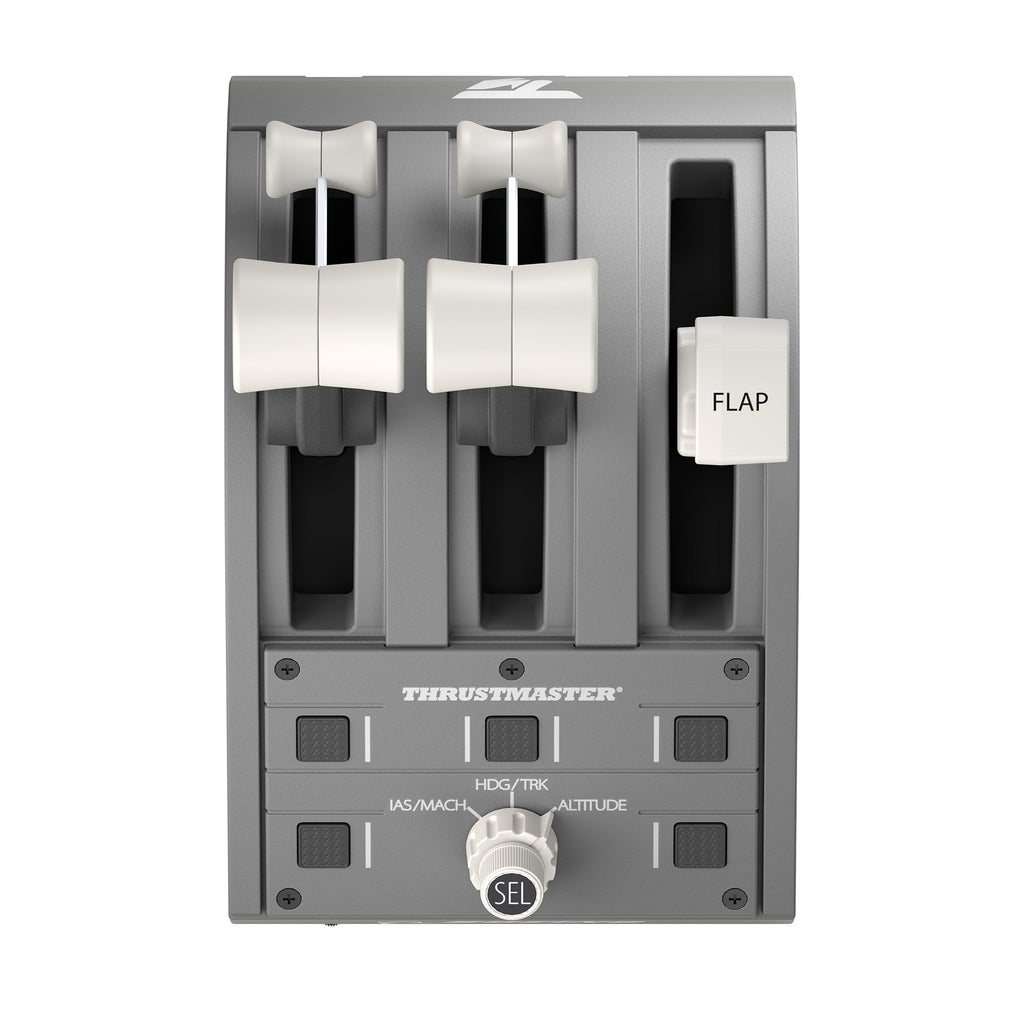 Thrustmaster TCA Quadrant Boeing Edition Gris USB pour PC, Xbox, Xbox One X, Xbox Series S