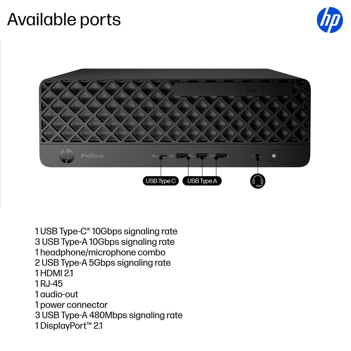 HP ProDesk 4 G1i SFF Ultra 5 225 16GB 512GB Intel Graphics Windows 11 Pro