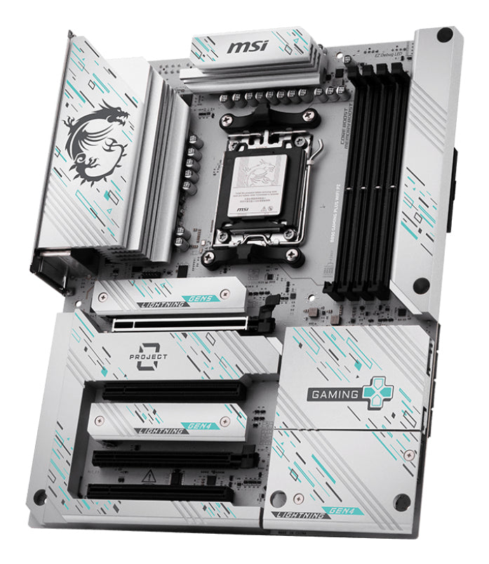 MSI B850 GAMING PLUS WIFI PZ carte mère AMD B850 Emplacement AM5 ATX