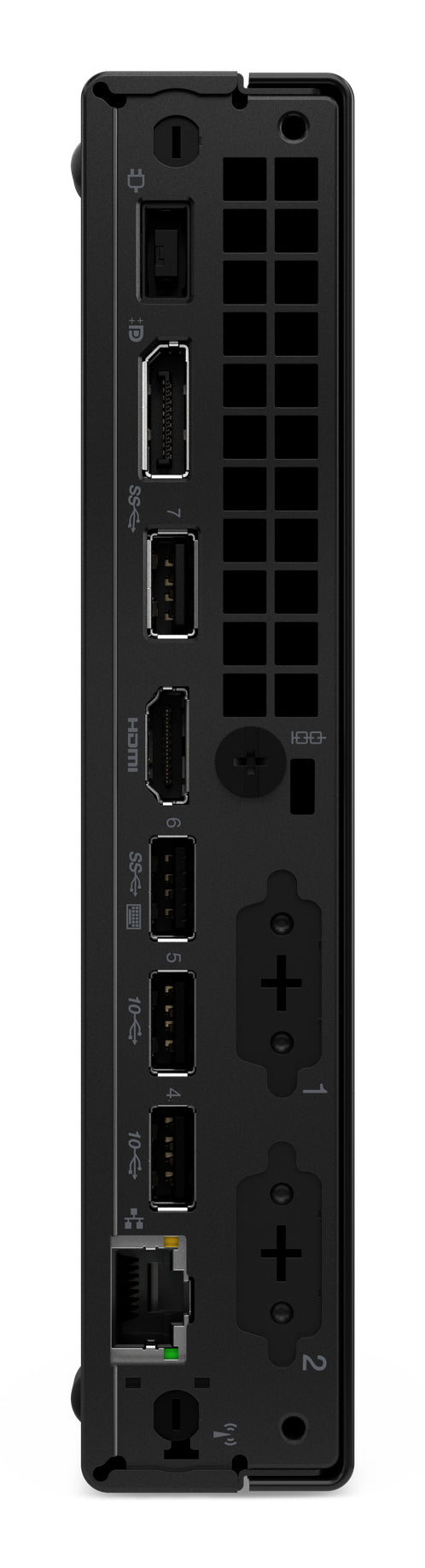 Lenovo ThinkCentre M70q Gen 6 Mini PC Intel Core Ultra 5 225T 16 Go DDR5 512 Go SSD Windows 11 Pro Noir