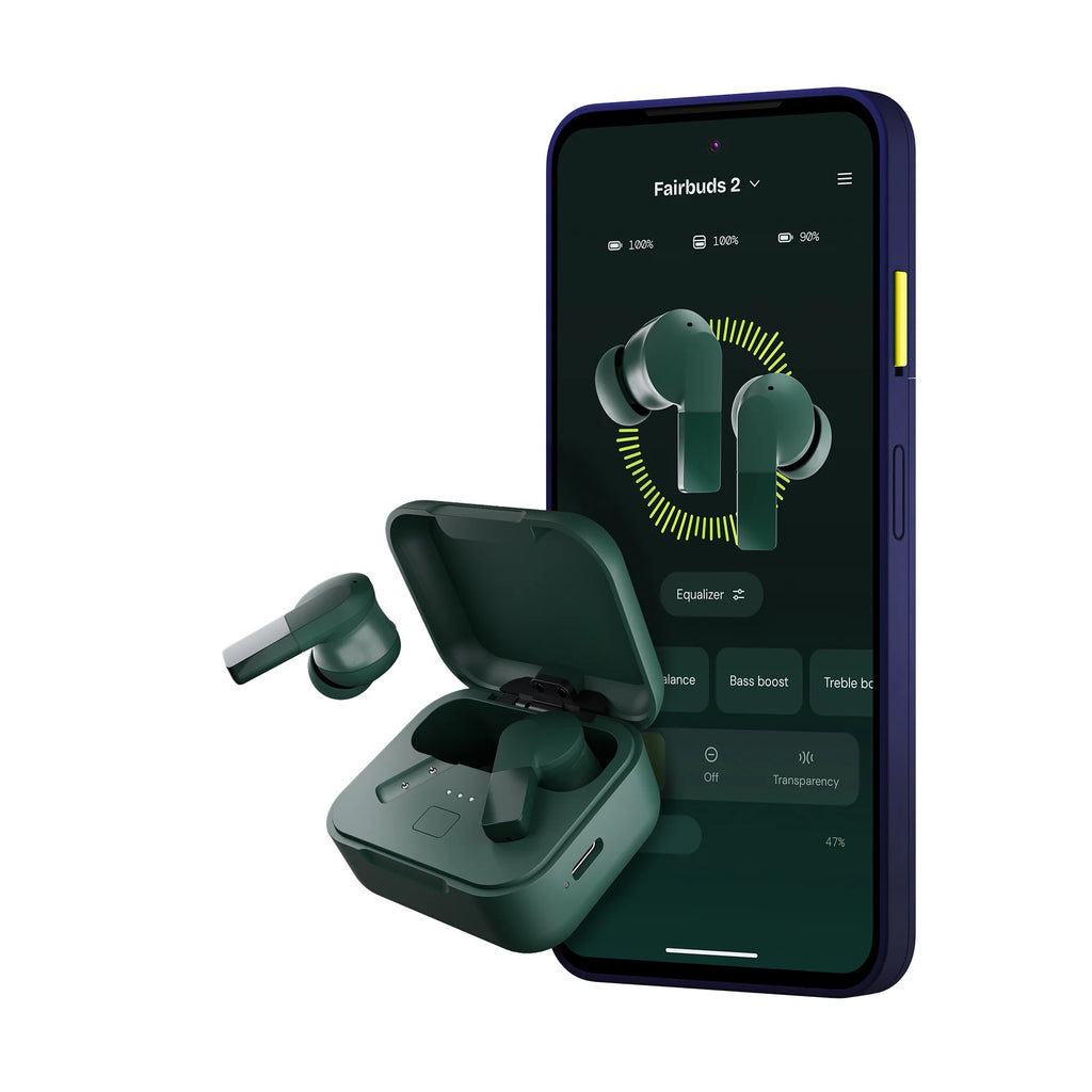Fairphone Fairbuds 2 Casque Sans fil Ecouteurs Appels/Musique/Sport/Au quotidien Bluetooth Vert