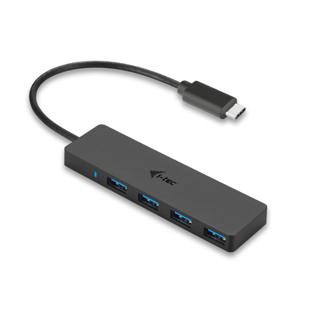 Hub USB-C Slim Passif 4 Ports USB 3.0, Vitesse 5 Gbps