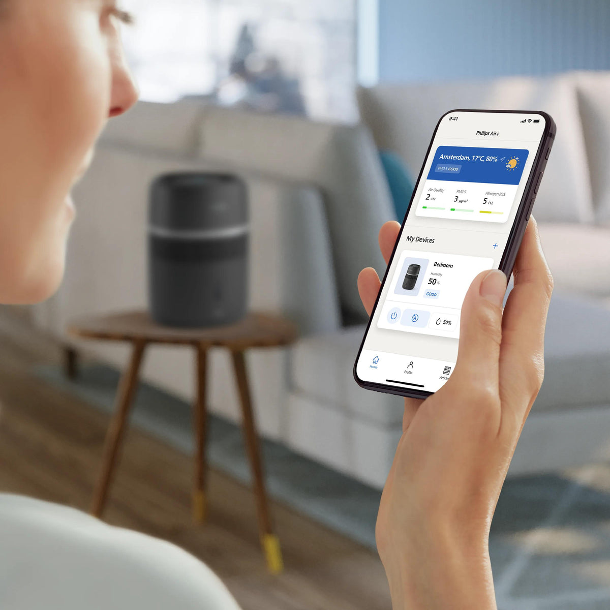 Philips 4000 series Humidificateur d'air Série 4000