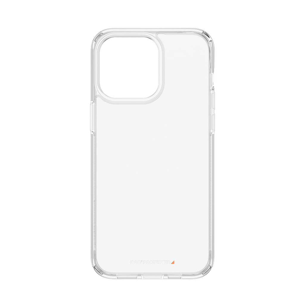 PanzerGlass HardCase Transparent avec D3O pour iPhone 15 Pro Max, Coque de Protection