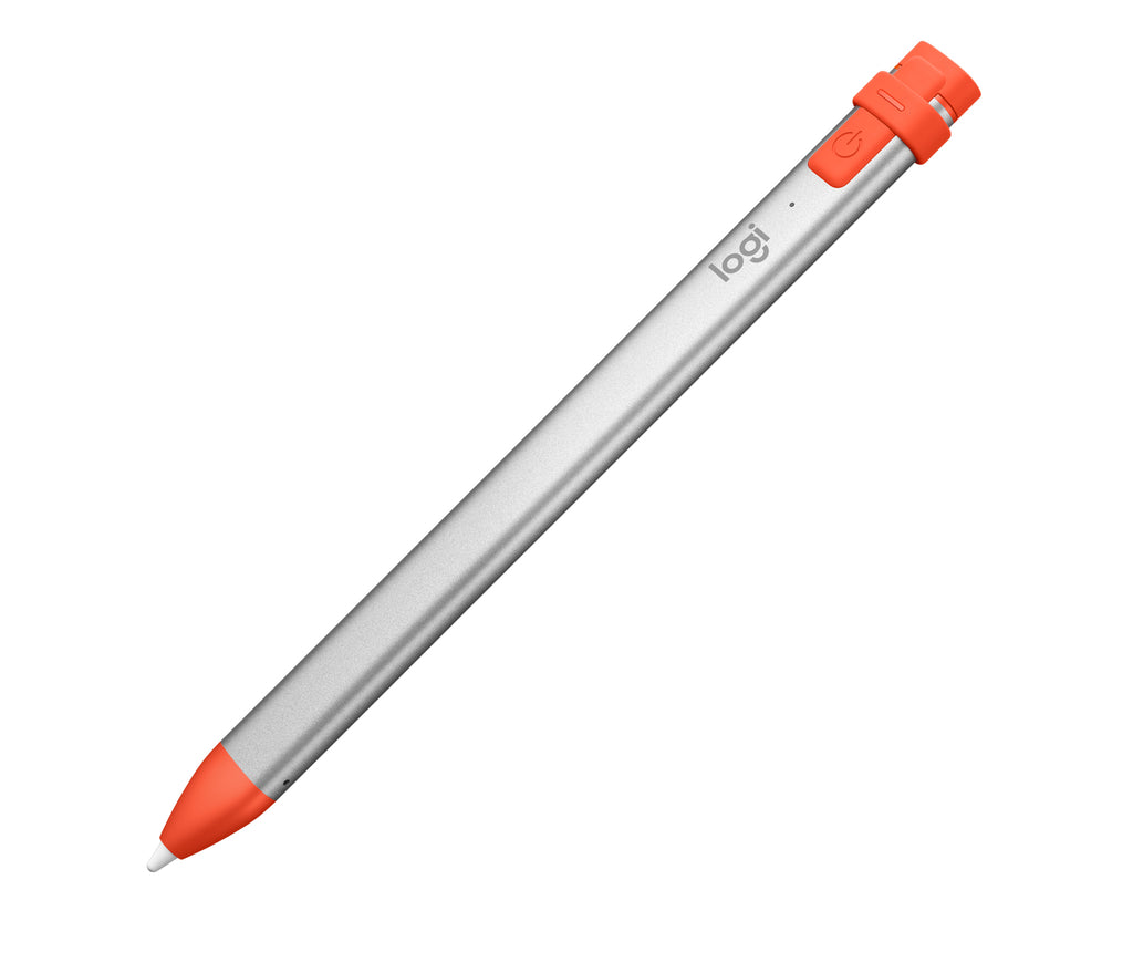 Logitech Crayon Stylet Numérique, Gris et Orange
