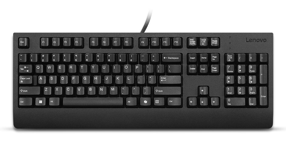Lenovo Preferred Pro II clavier maison/bureau USB Néerlandais Noir