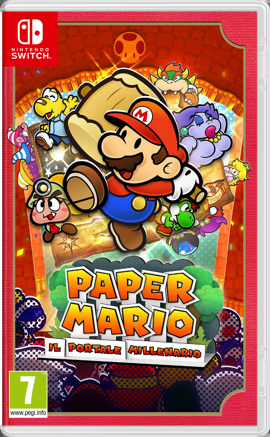 Nintendo Paper Mario: Il Portale Millenario Standard Chinois traditionnel, Allemand, Néerlandais, Anglais, Espagnol, Français, Italien, Japonais, Coréen Nintendo Switch
