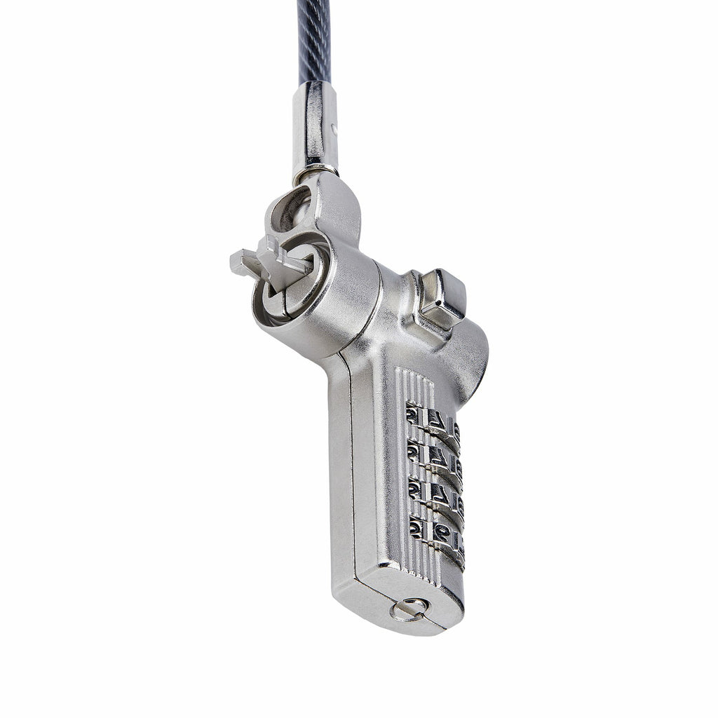 StarTech.com Antivol Universel pour Ordinateur Portable 2m, Câble de Sécurité à Combinaison pour Noble Wedge, Nano et K-