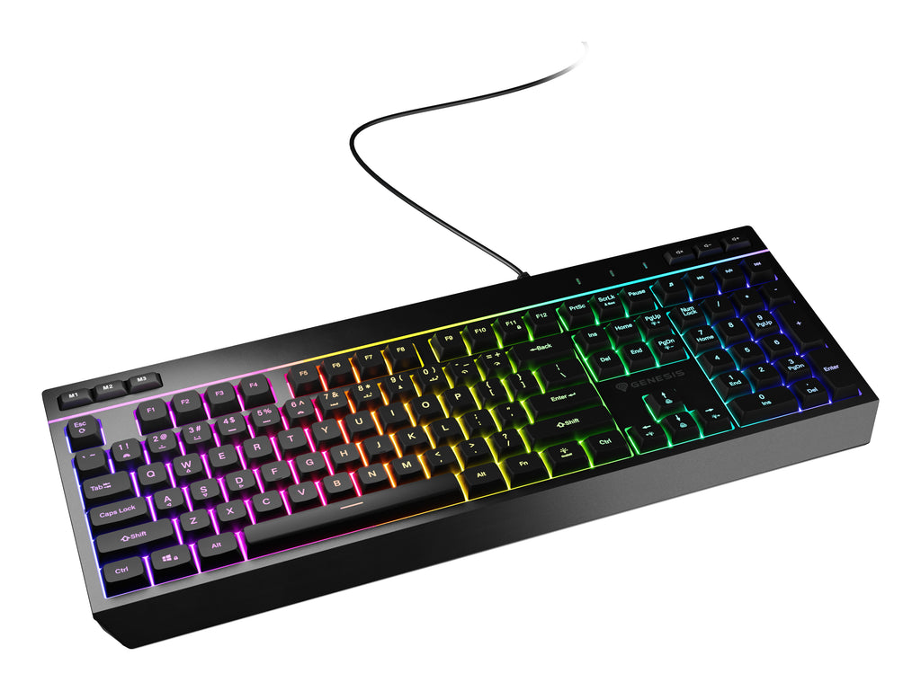 GENESIS Rhod 530 clavier Gaming USB QWERTY Anglais américain Noir