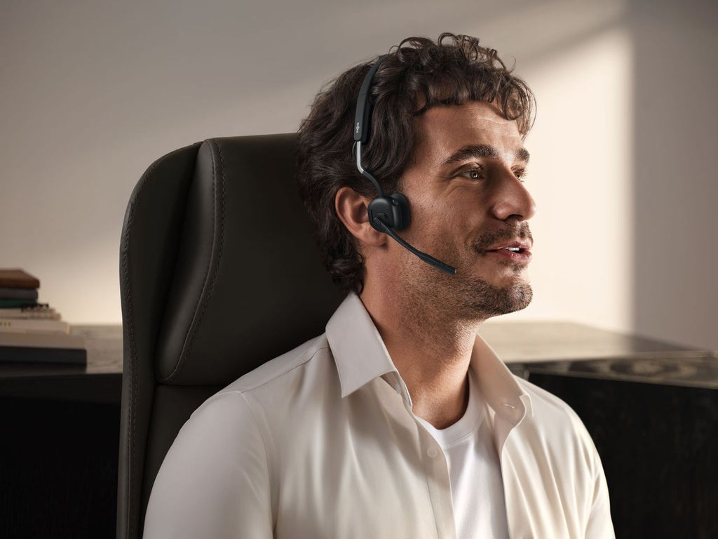 SHOKZ C610-AN-BK casque Sans fil Crochets auriculaires Bureau/Centre d'appels Bluetooth Noir