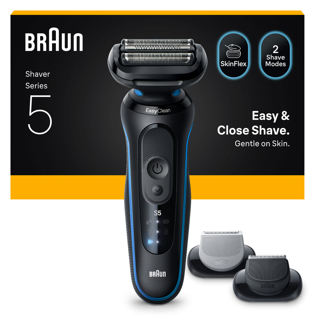 Braun Series 5 52-B1650S rasoir pour homme Rasoir à grille Tondeuse Bleu